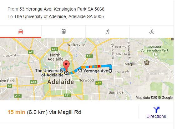 distance to adelaide university.JPG