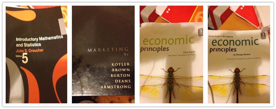 Economic, Marketing & Math books
