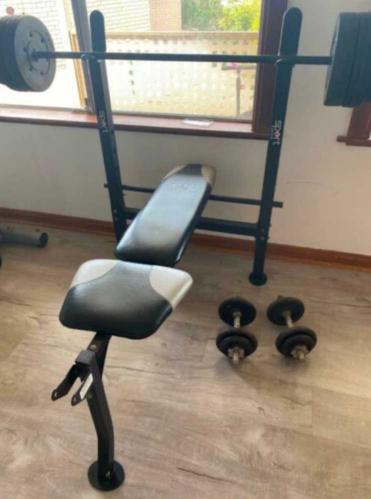 gofit platinum cross trainer and sport xince all in one work out bench