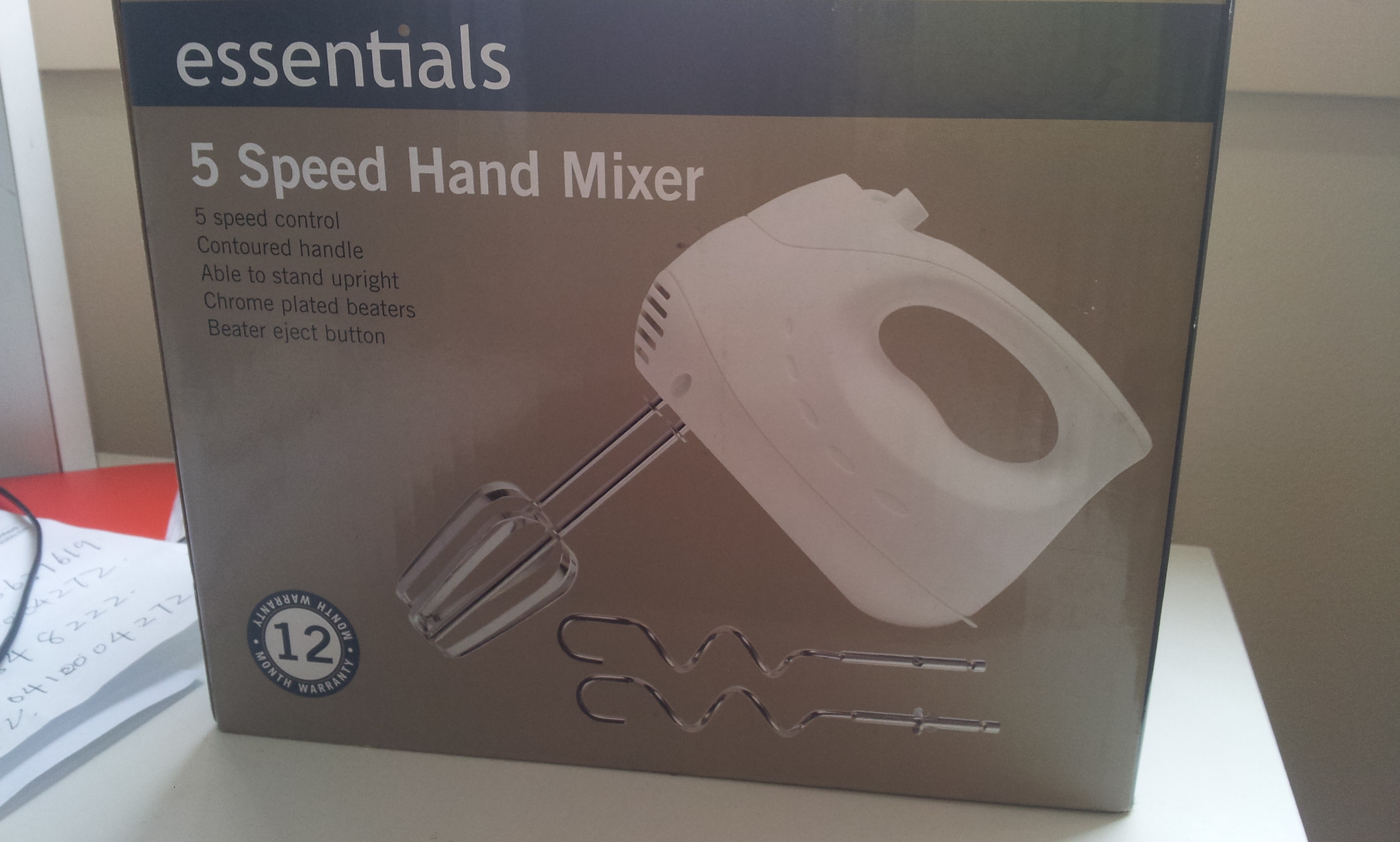 5 Speed Hand Mixer